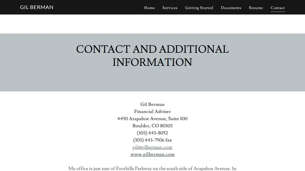 gil berman page