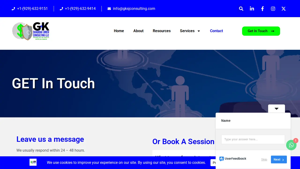 GK Shaddai Jireh Consulting page
