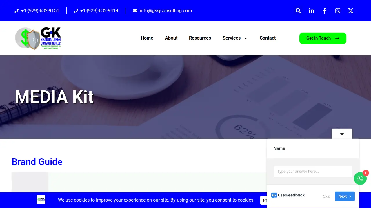 GK Shaddai Jireh Consulting page