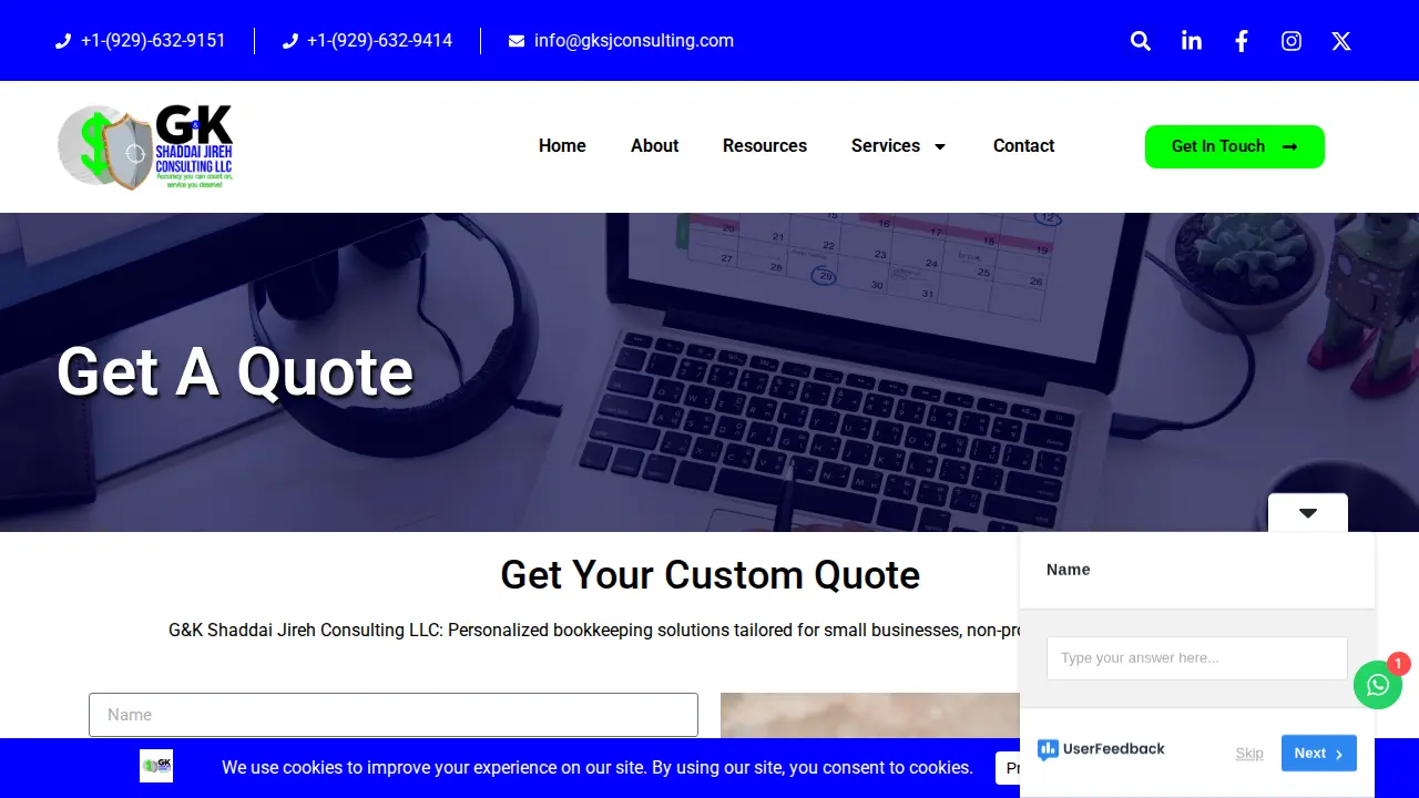 GK Shaddai Jireh Consulting page
