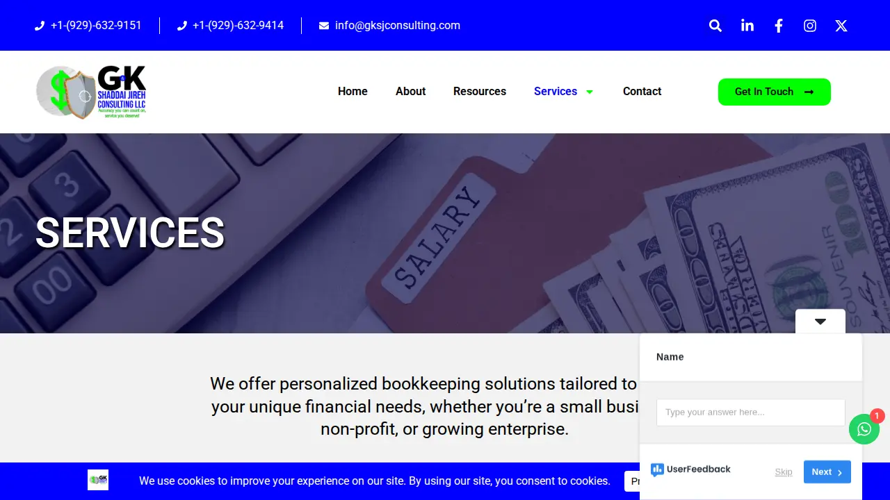 GK Shaddai Jireh Consulting page