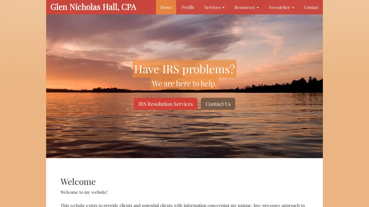 Glen Nicholas Hall, CPA