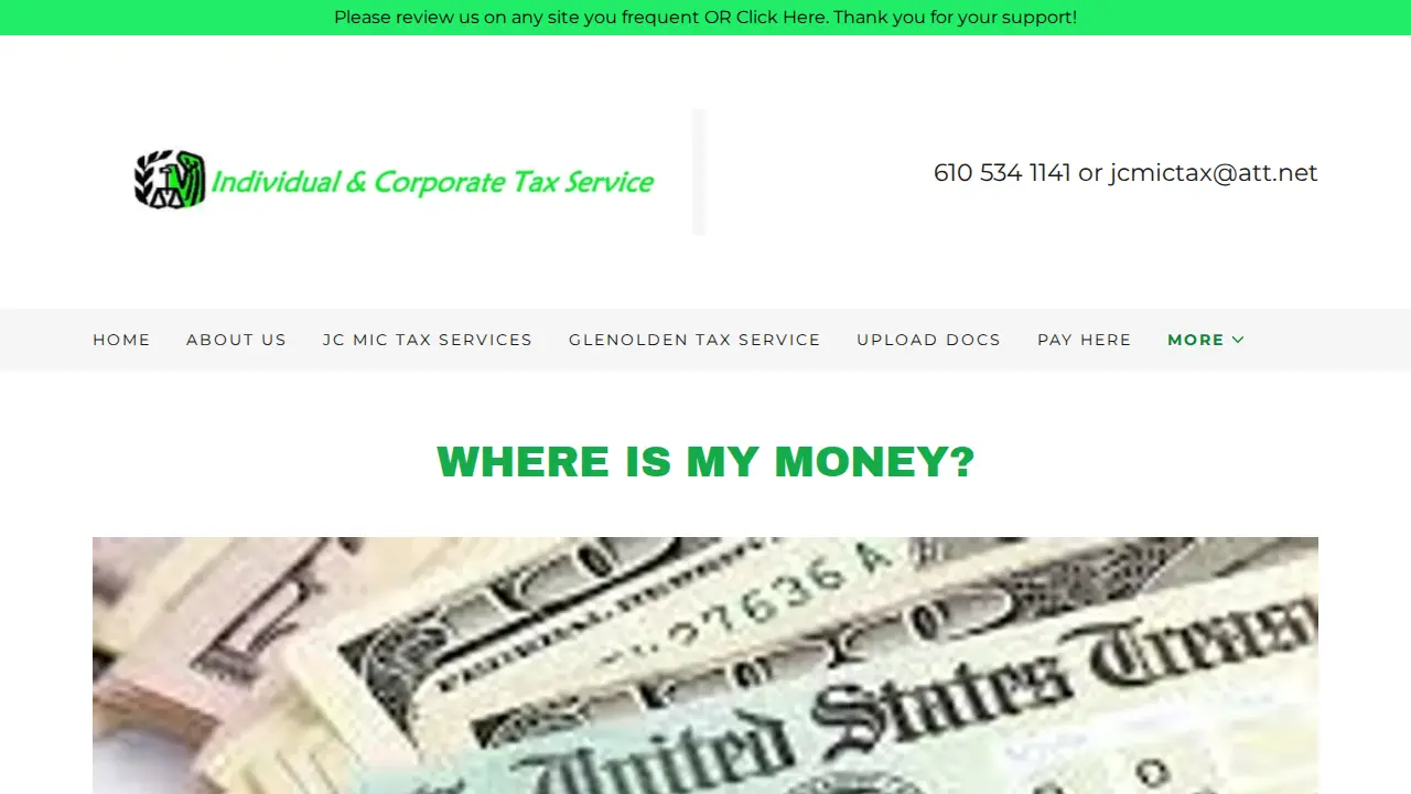 Glenolden Tax Services page