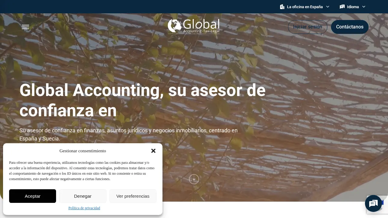 Global Accounting & Auditing S.L. page