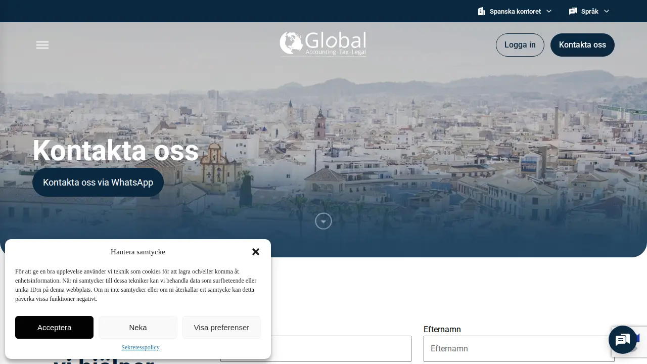 Global Accounting & Auditing S.L. page