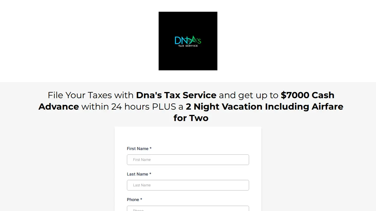 D.N.A’s Tax Service