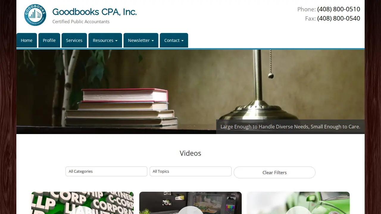 GoodBooks CPA Inc page