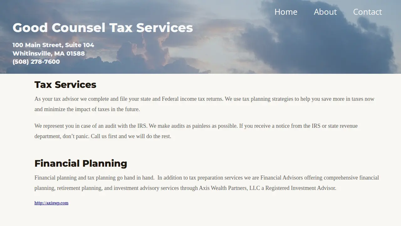 Good Counsel Tax Services, Inc.