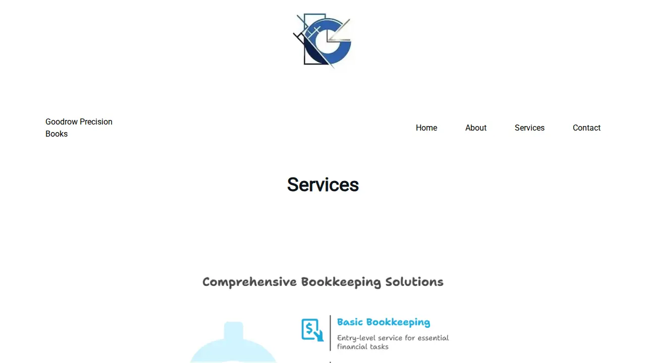 Goodrow Precision Books page