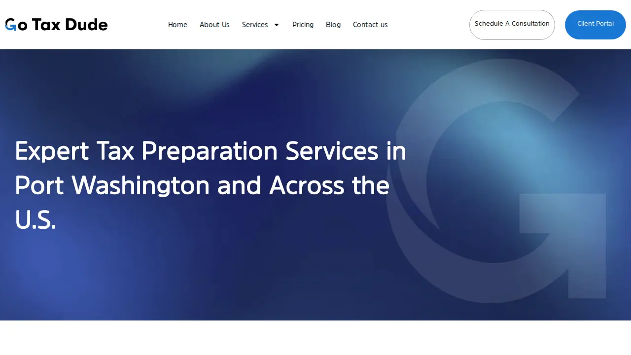 Go Tax Dude, Inc. page