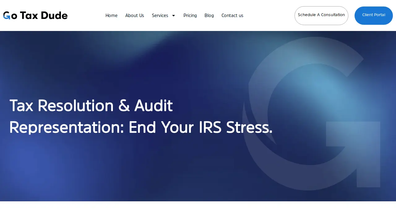 Go Tax Dude, Inc. page