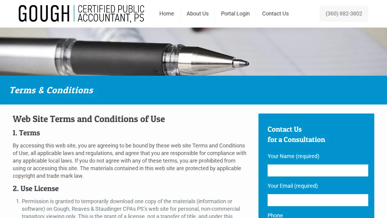Gough CPA PS page