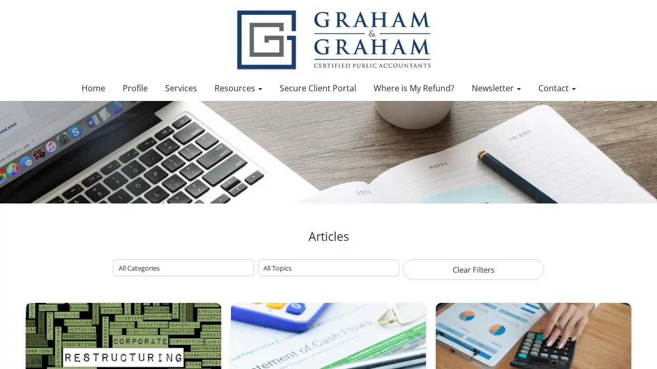 Graham and Graham CPAs page