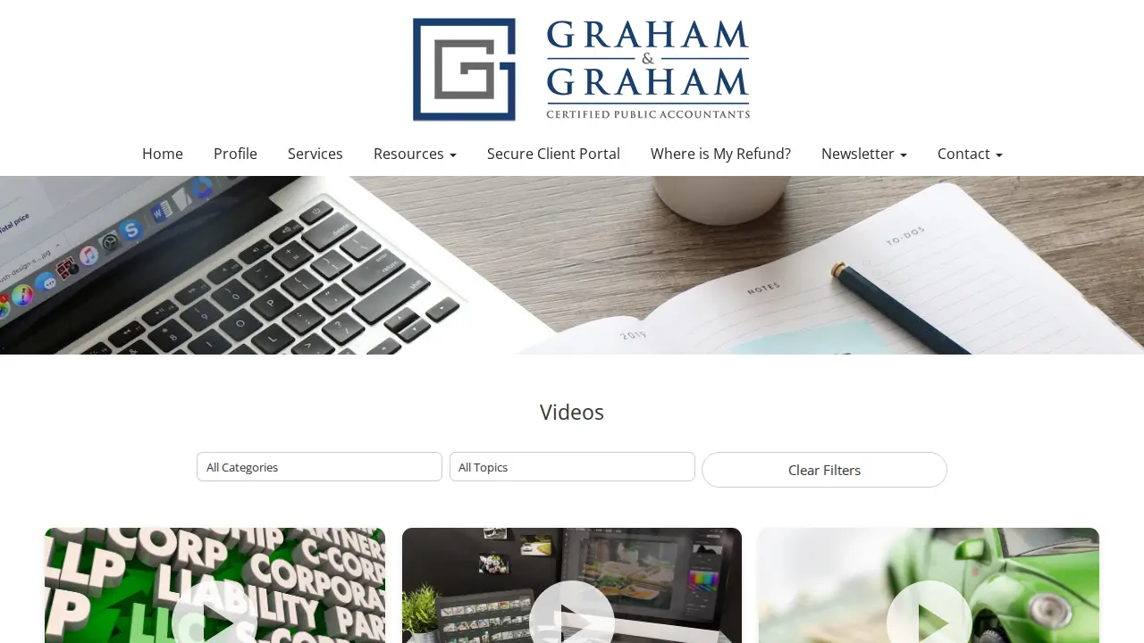 Graham and Graham CPAs page