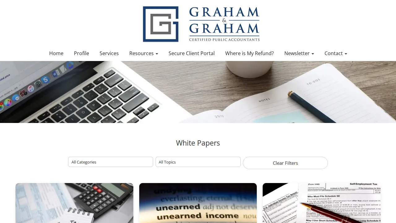Graham and Graham CPAs page