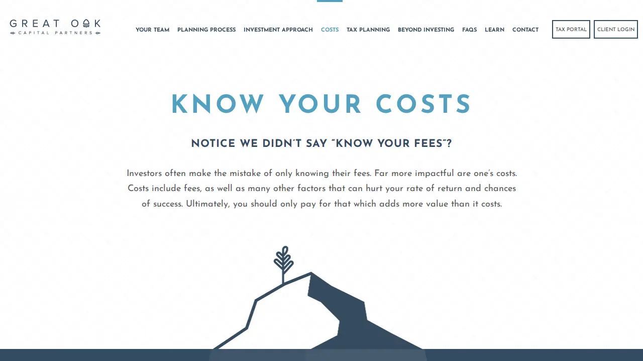 Great Oak Capital Partners page