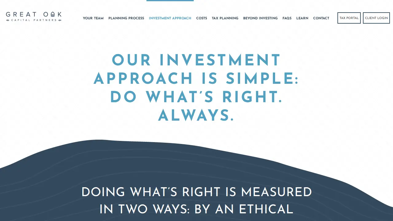 Great Oak Capital Partners page