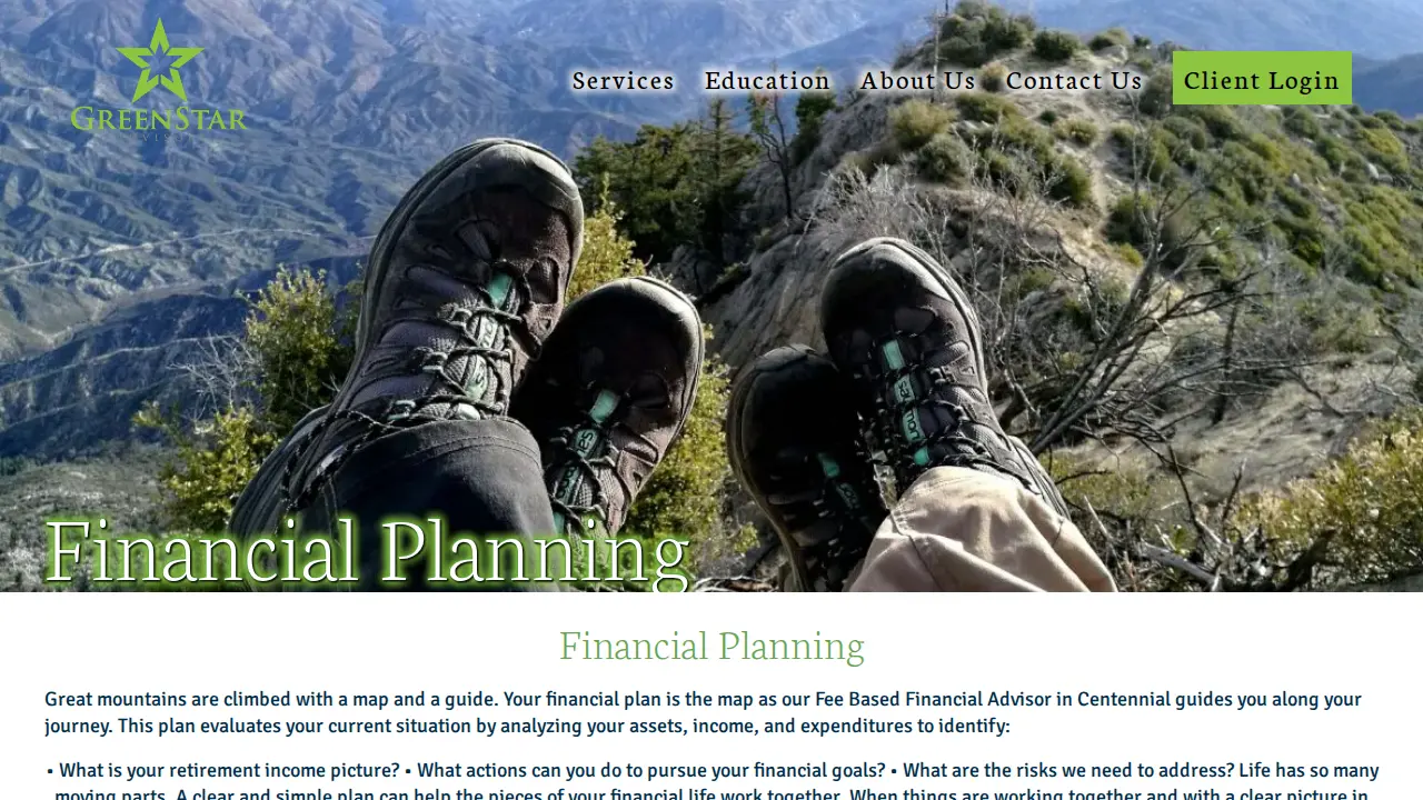 GreenStar Advisors page