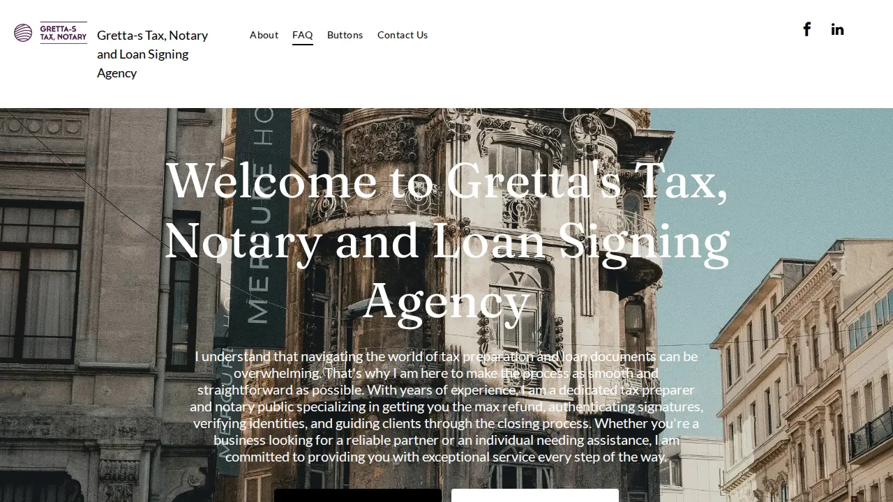 GRETTA-S TAX, NOTARY AND LOAN SIGNING AGENCY