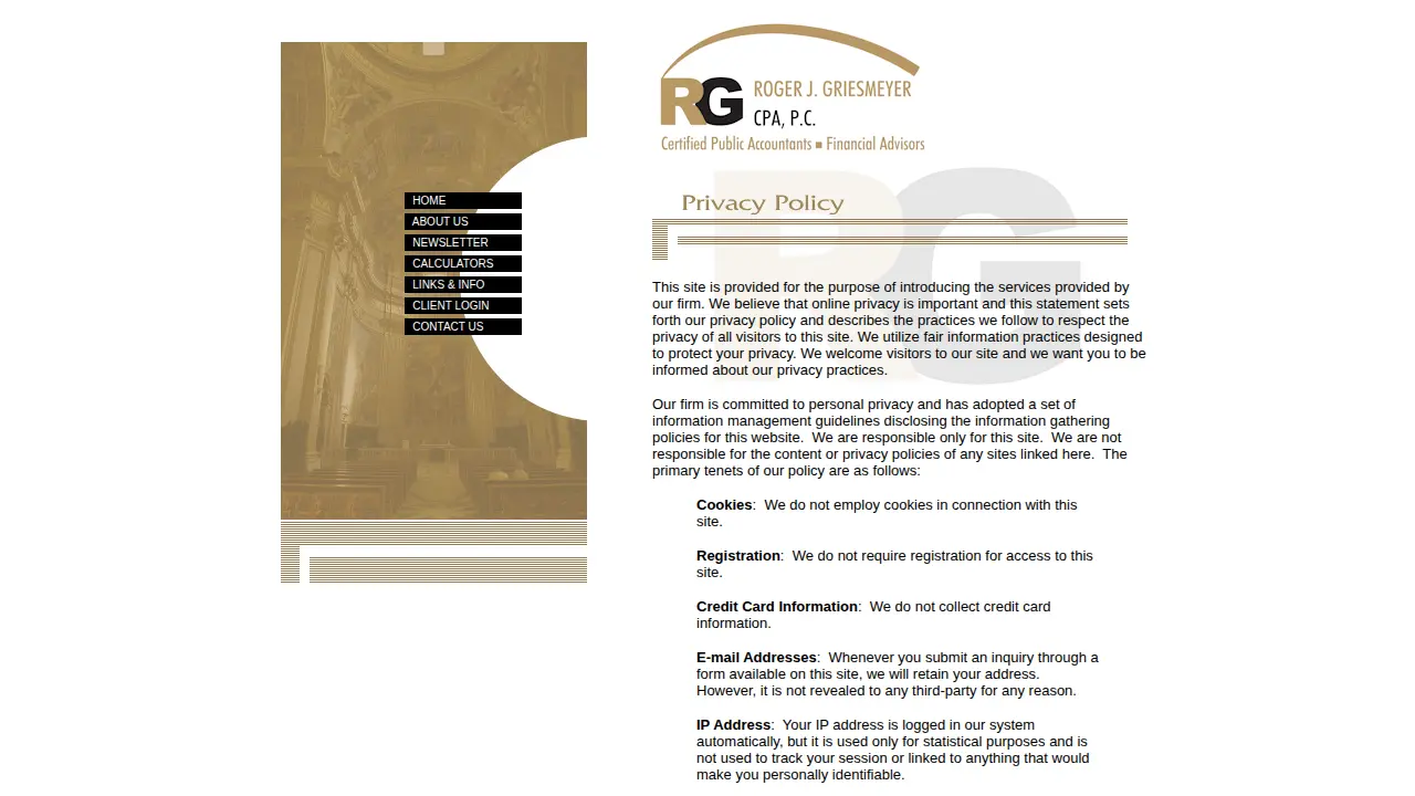 Griesmeyer & Associates page