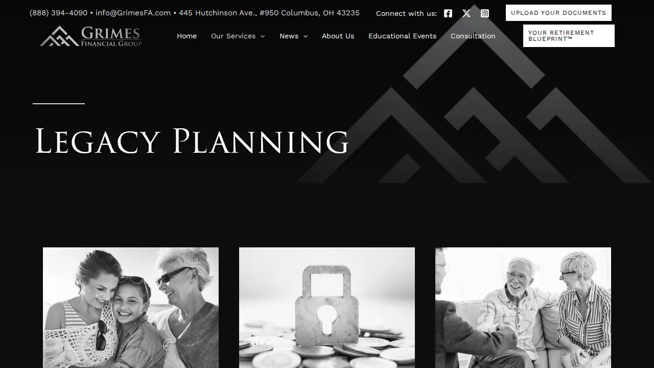 Grimes Financial Group page