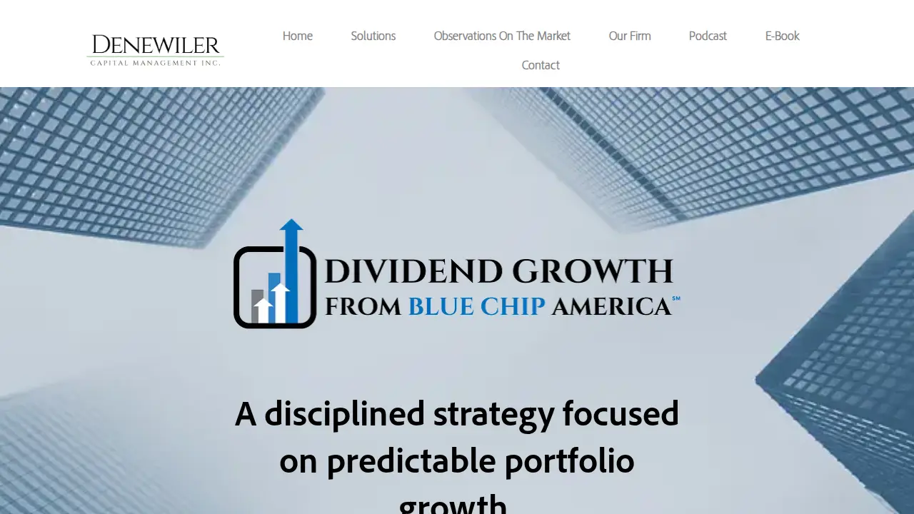 Denewiler Capital Management website
