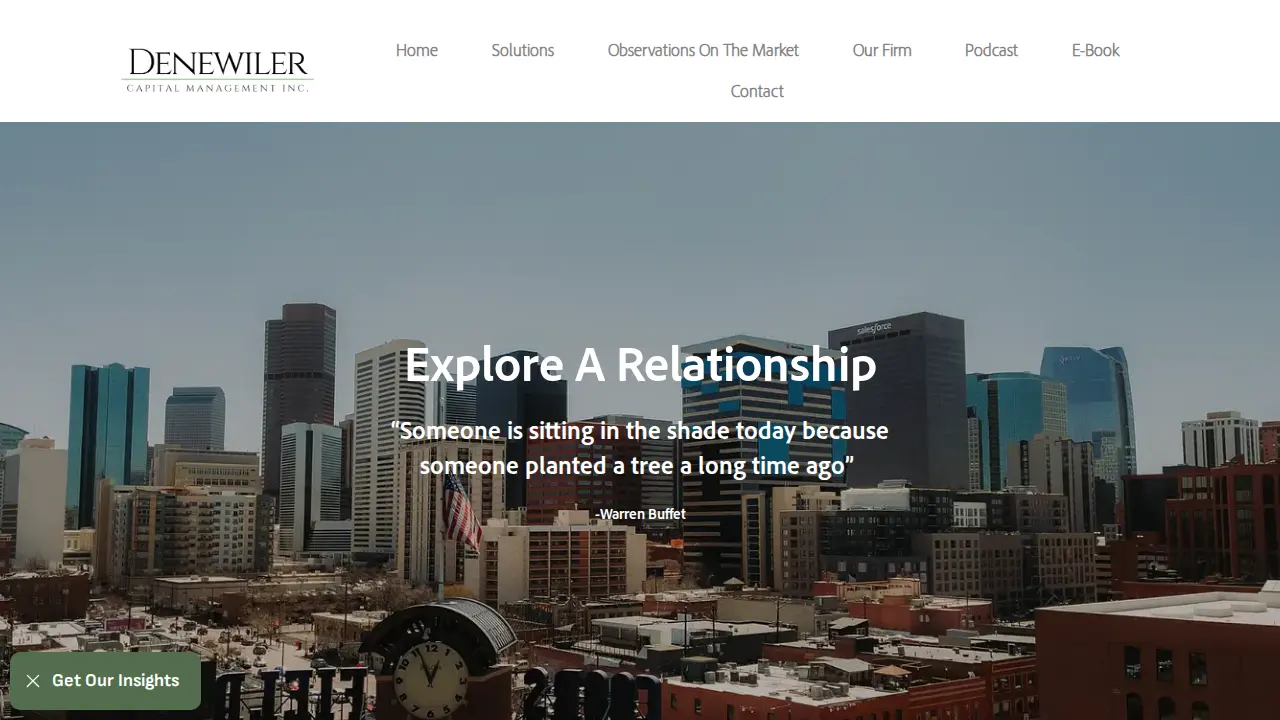 Denewiler Capital Management page