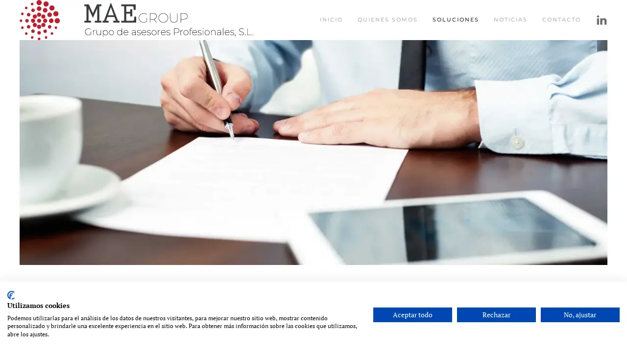 Grupo MAE page