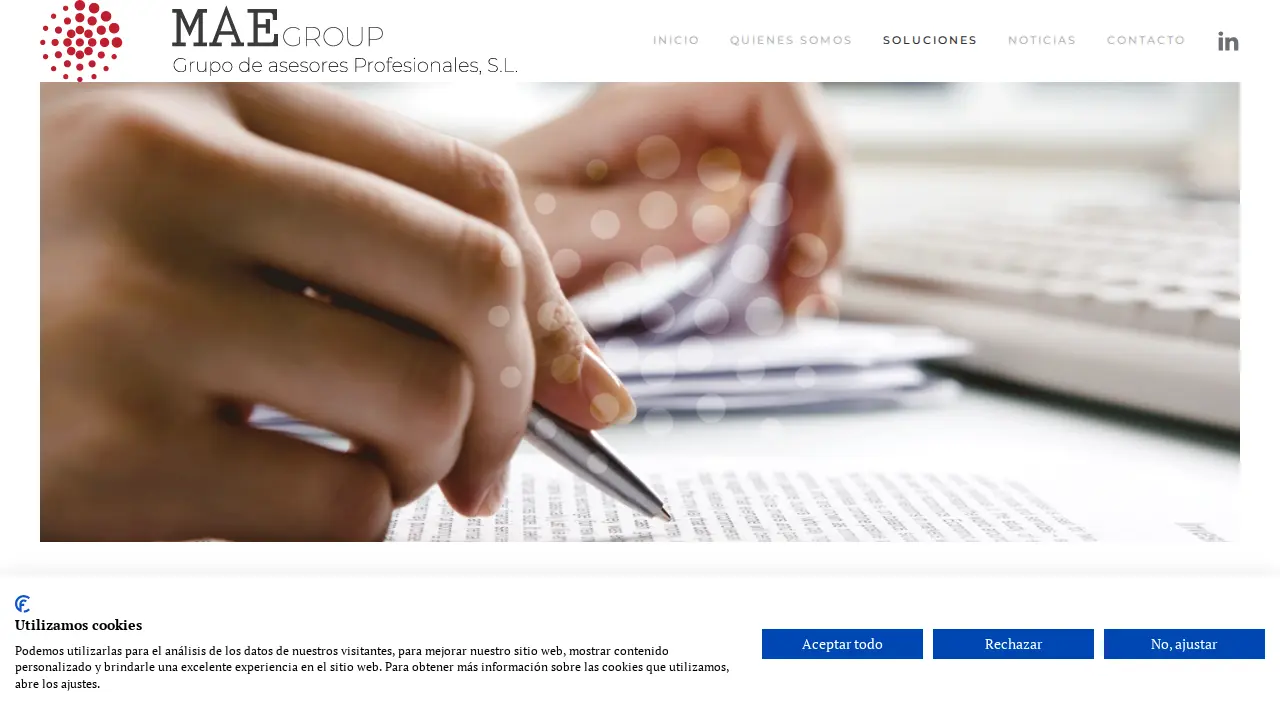 Grupo MAE page