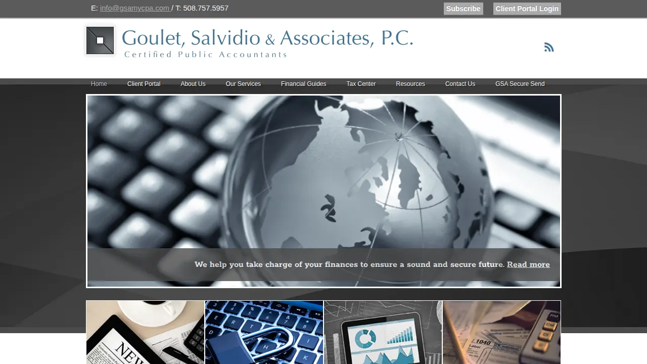 Goulet Salvidio & Associates, CPA page