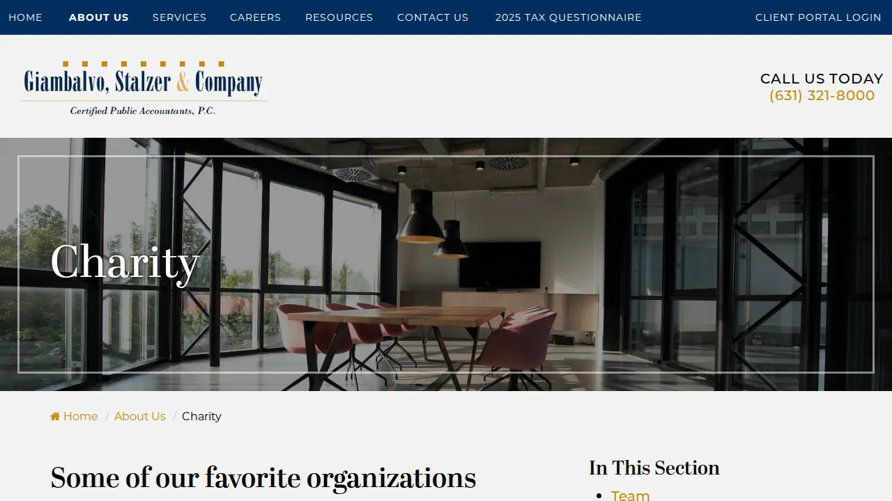 Giambalvo, Stalzer, & Co., CPAs, PC page