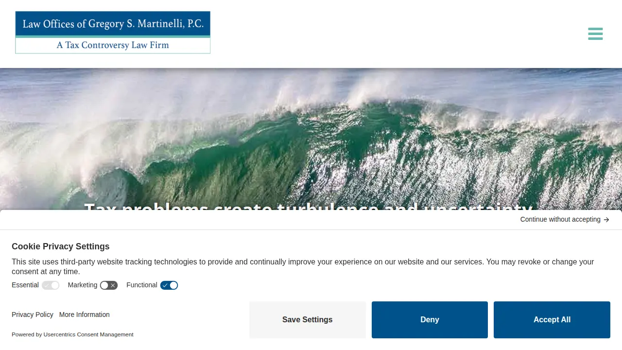 LAW OFFICES OF ​​GREGORY S. MARTINELLI