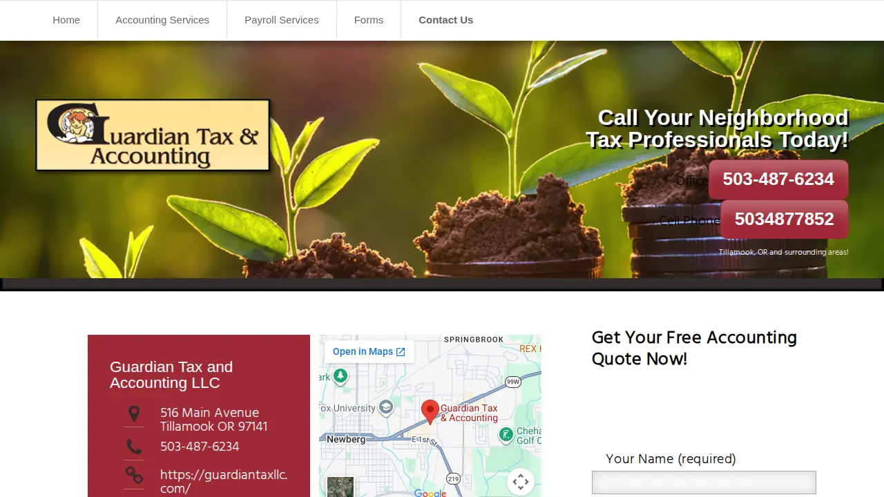 Guardian Tax & Accounting, LLC page