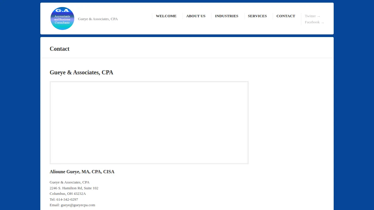 Gueye & Associates, CPA Inc. page
