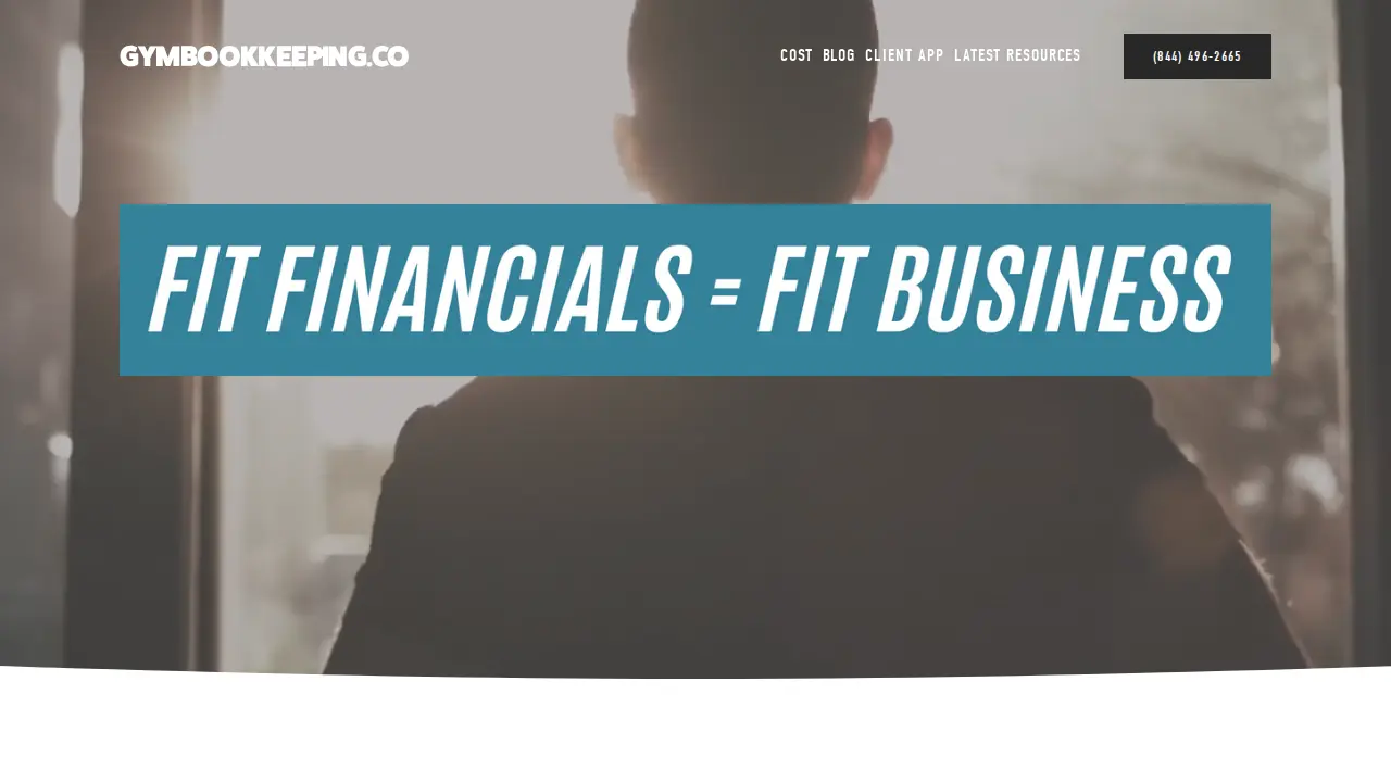 HarQuin GymBookkeeping.co website