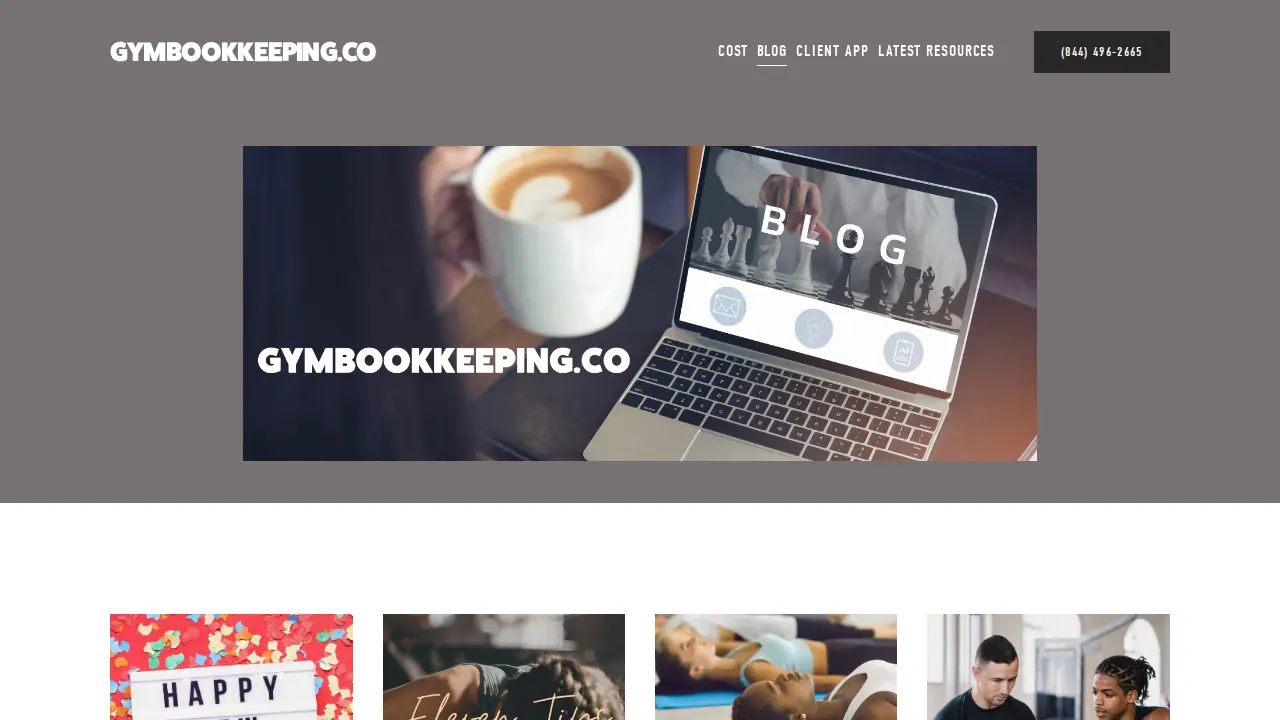 HarQuin GymBookkeeping.co page