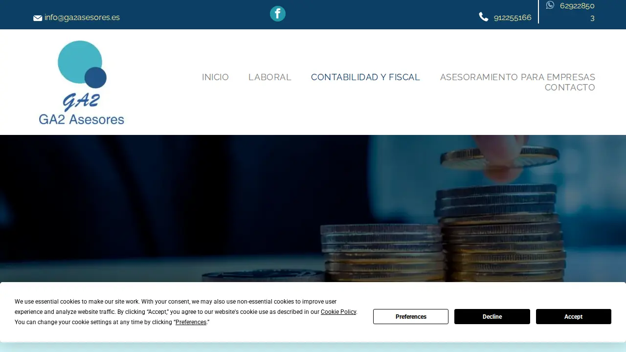 GA2 Asesores page