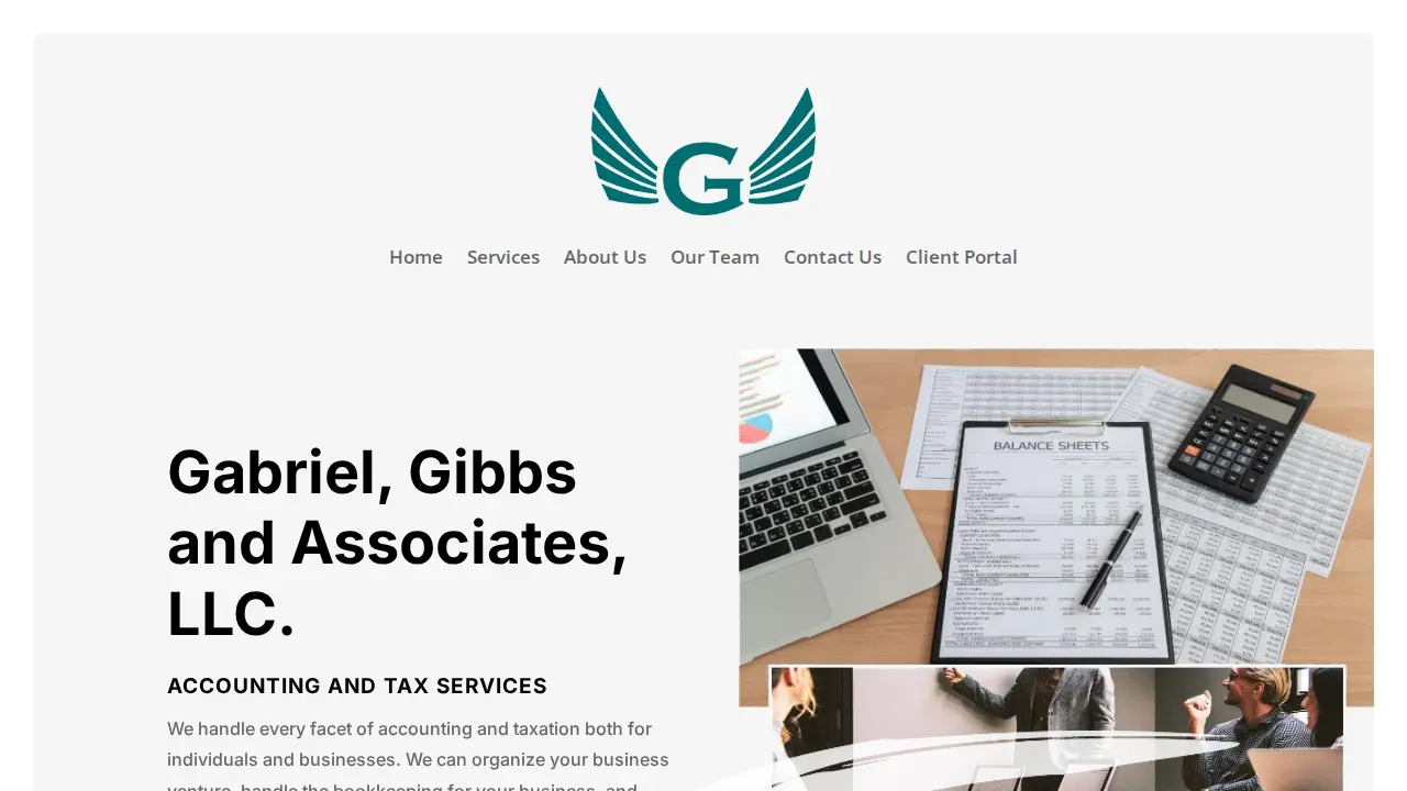 Gabriel, Gibbs and Associates LLC website