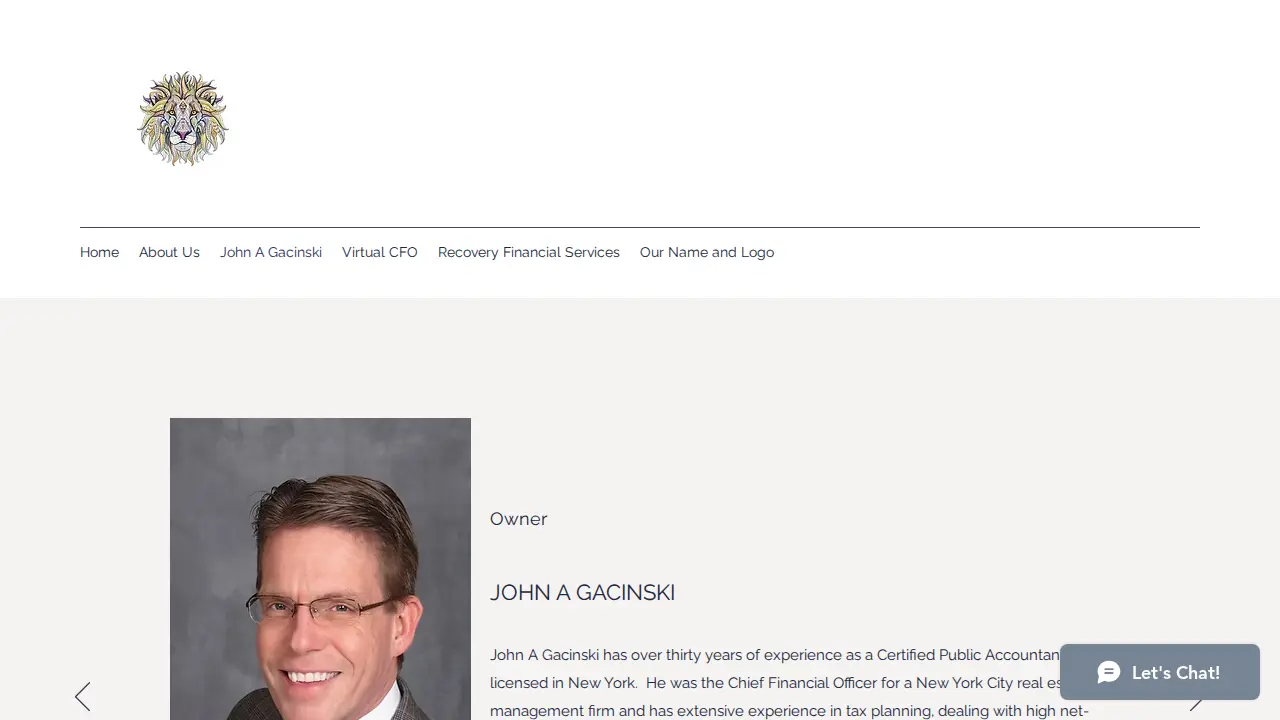 John A Gacinski CPA
