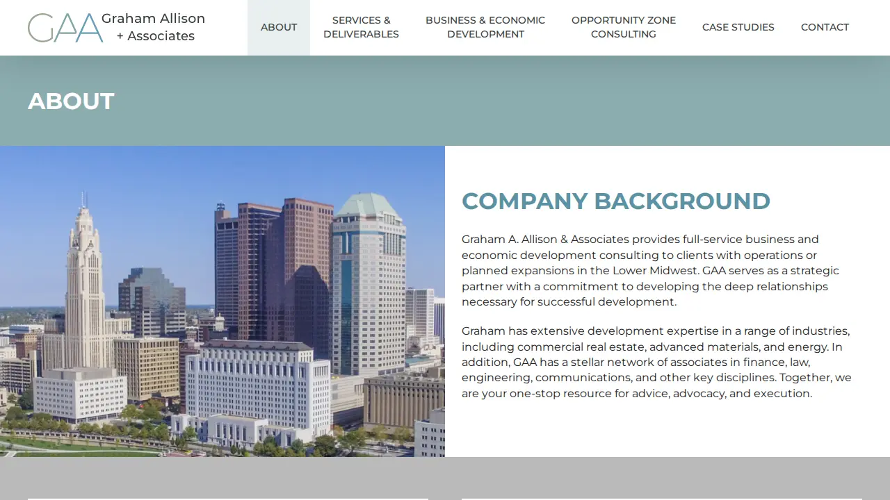 Graham Allison + Associates page