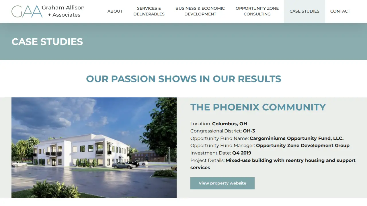 Graham Allison + Associates page