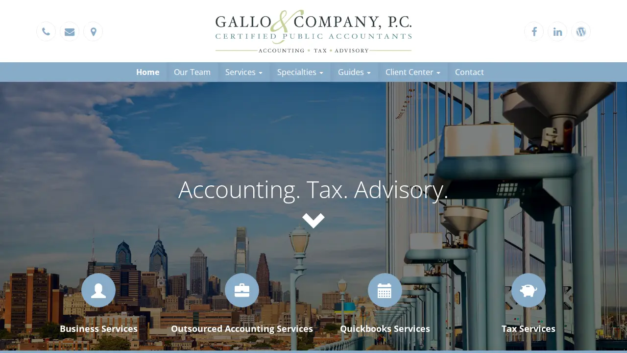Gallo and Company, P.C. page