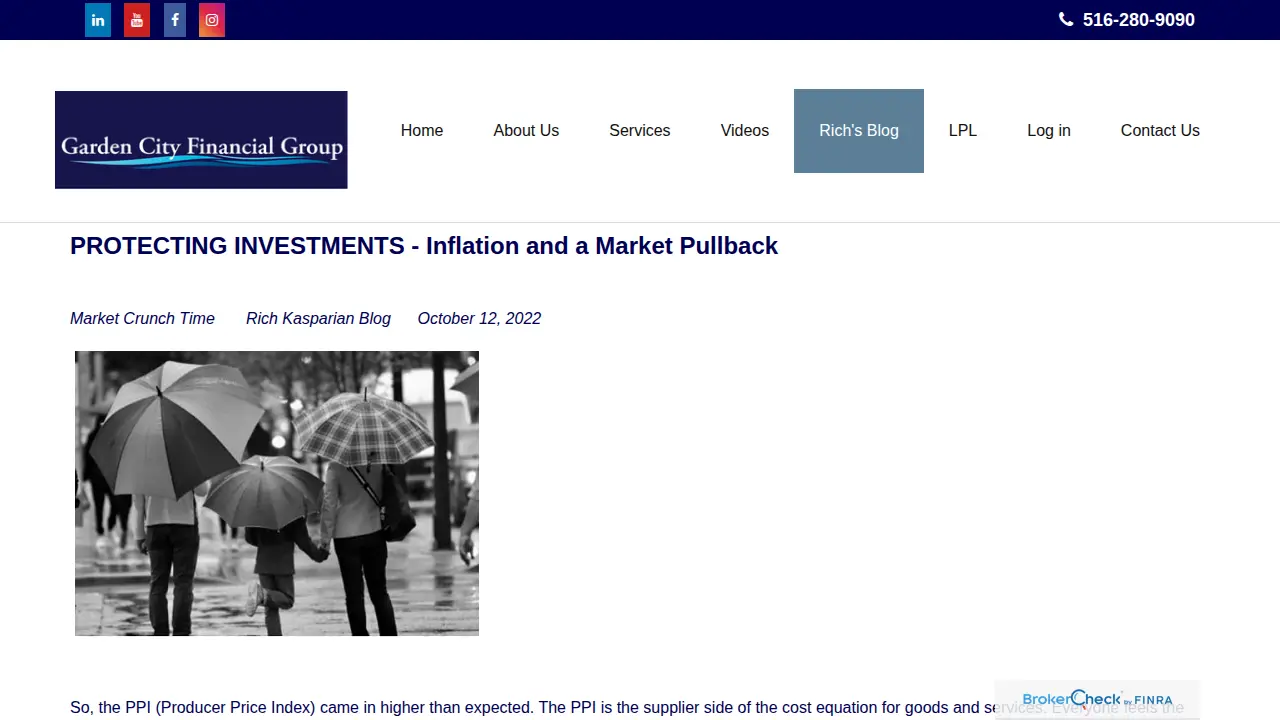 Garden City Financial Group Inc. page