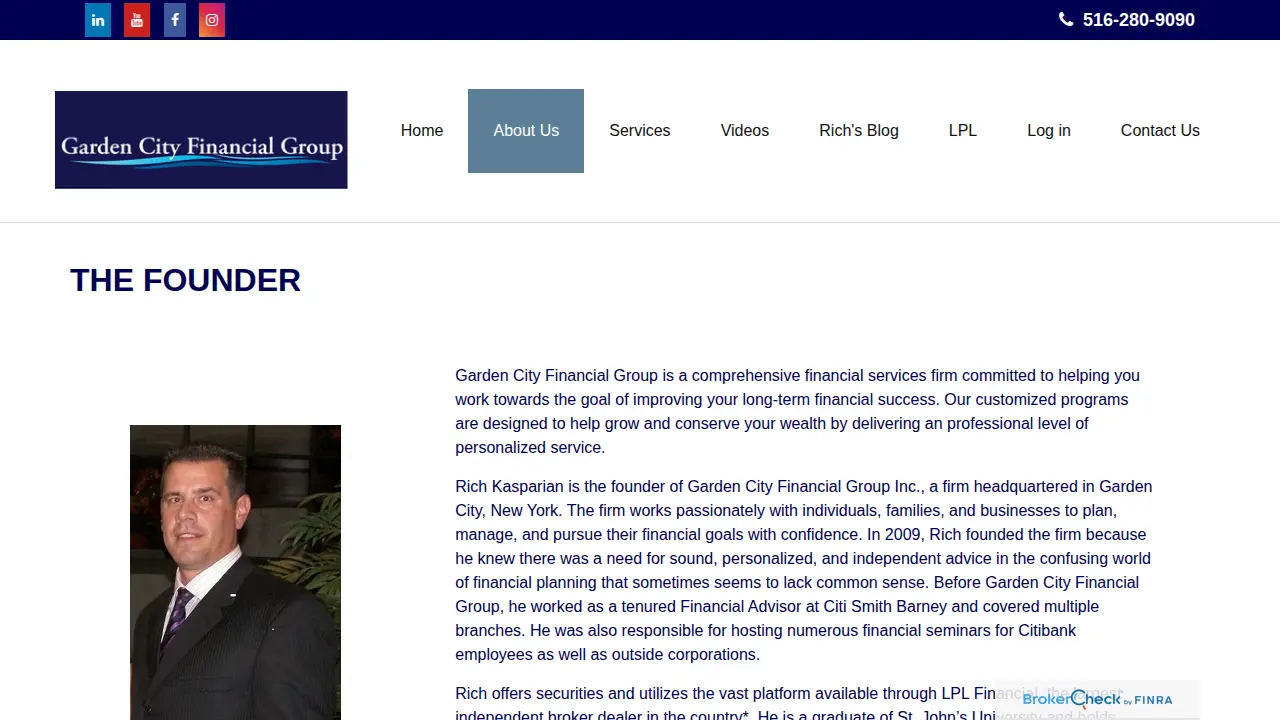 Garden City Financial Group Inc. page