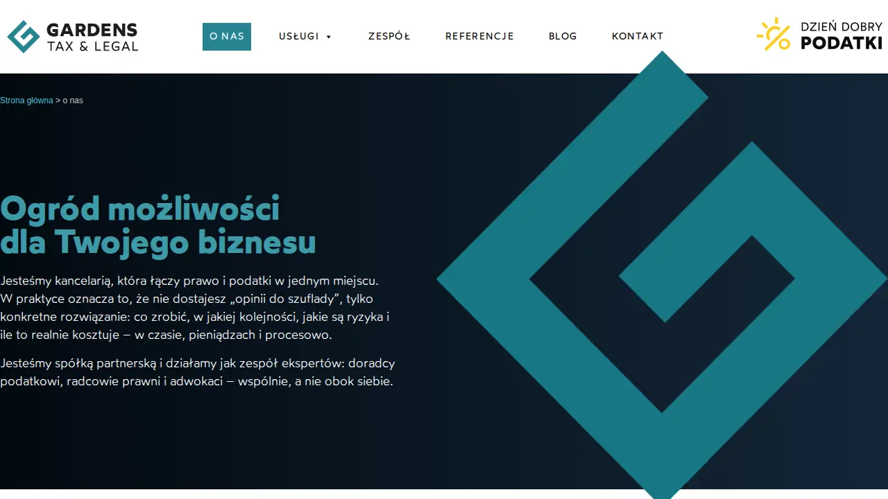 Gardens Tax & Legal Wilk Latkowski Łokaj Doradcy Podatkowi i Radcowie Prawni page