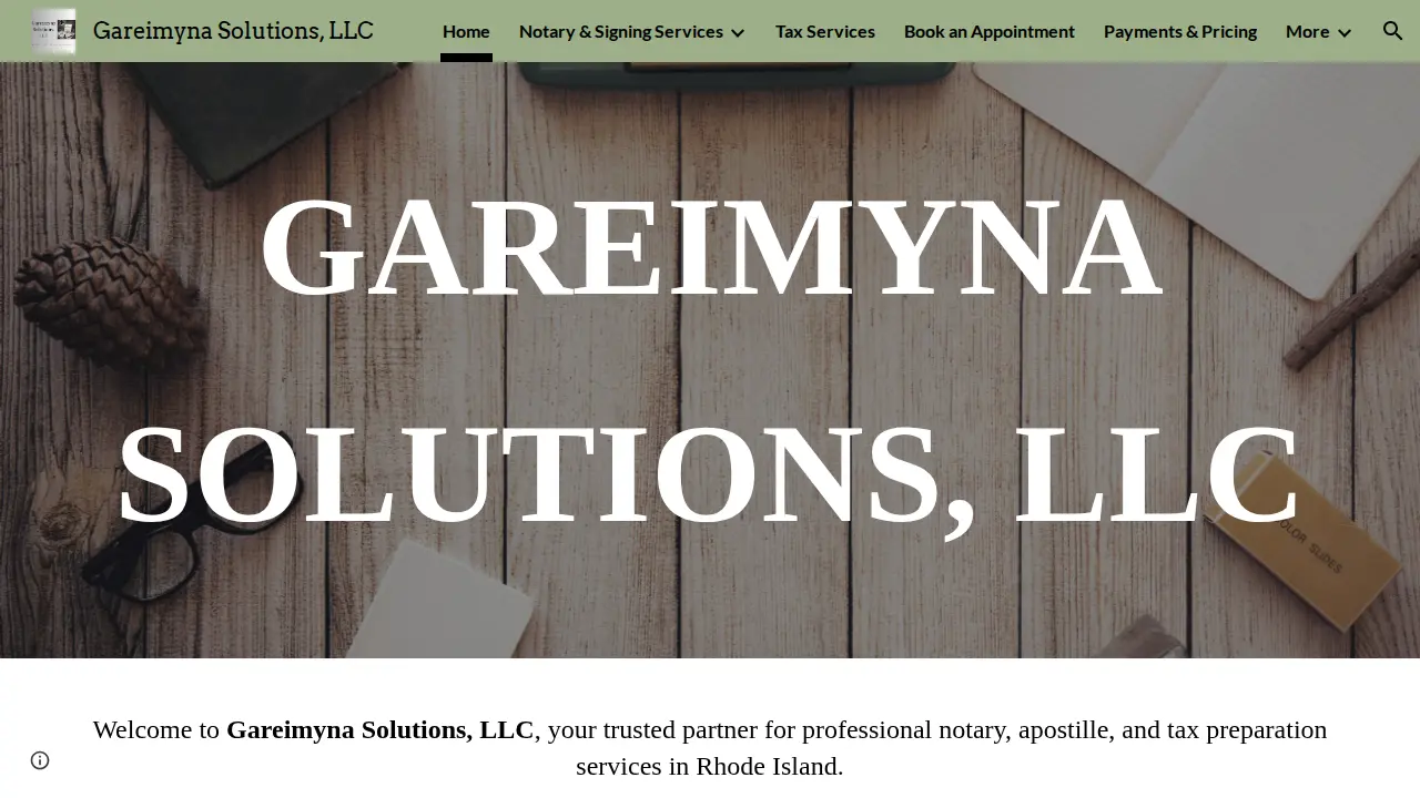 Gareimyna Solutions, LLC