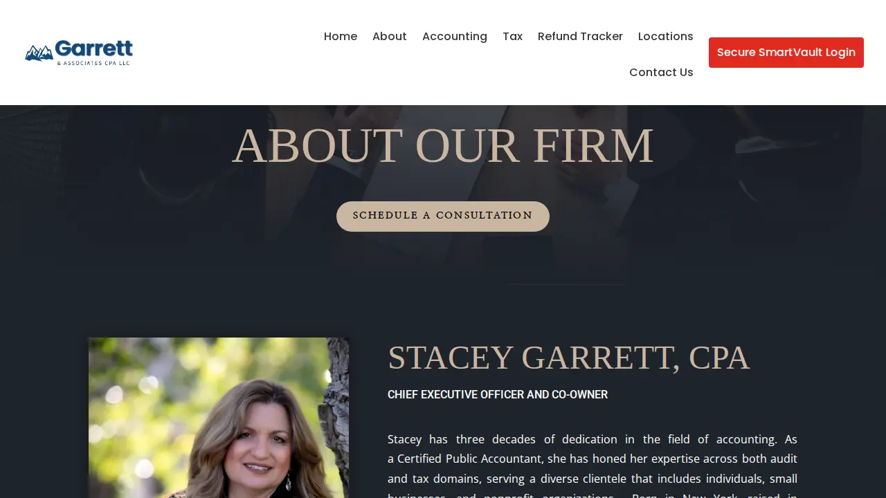Garrett & Associates CPA, LLC page