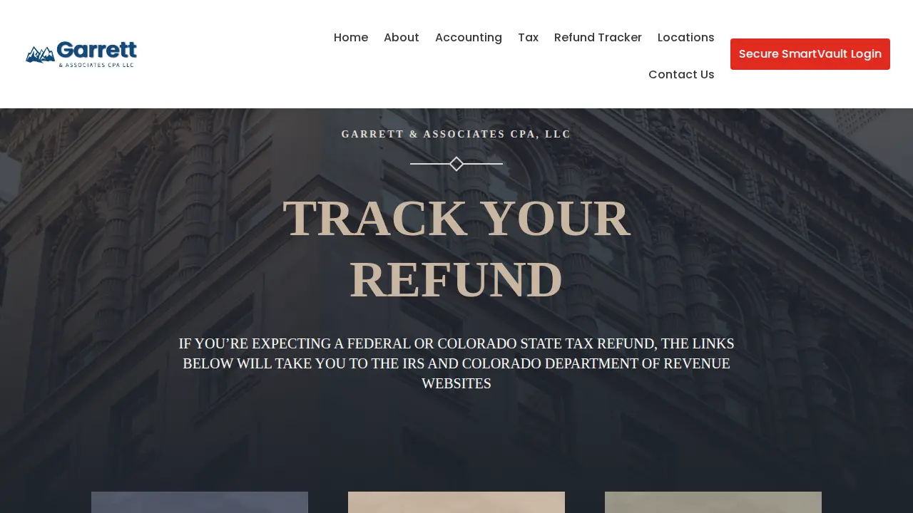 Garrett & Associates CPA, LLC page