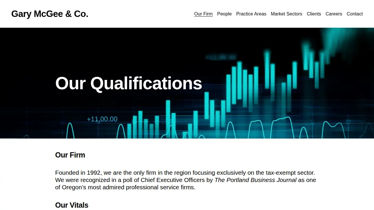 Gary McGee & Co. LLP page