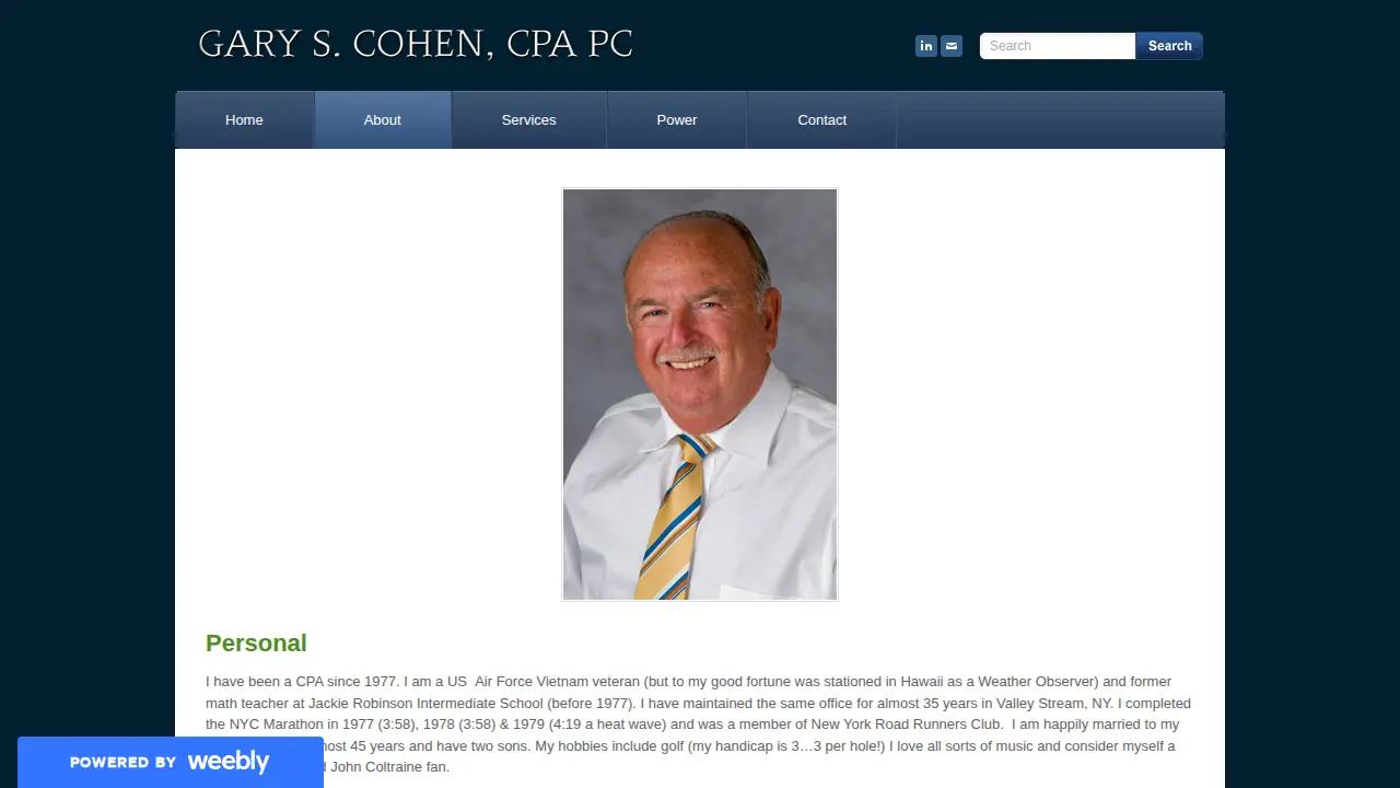 Gary S Cohen CPA P.C. page